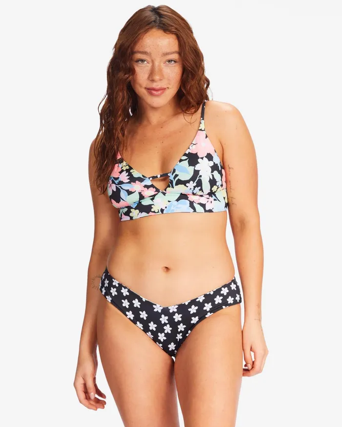 Billabong Feelin Tropical VNeck Cami Reversible Bikini Top Multi Women Bikini Tops Billabong Feelin Tropical VNeck Cami Reversible Bikini Top Multi Women Bikini Tops