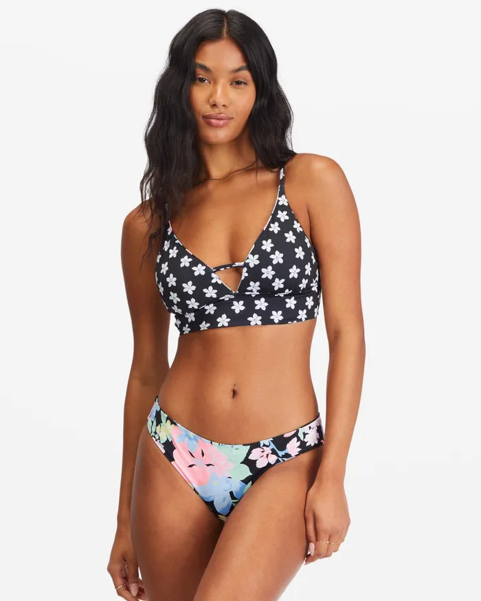 Billabong Feelin Tropical VNeck Cami Reversible Bikini Top Multi Women Bikini Tops Billabong Feelin Tropical VNeck Cami Reversible Bikini Top Multi Women Bikini Tops