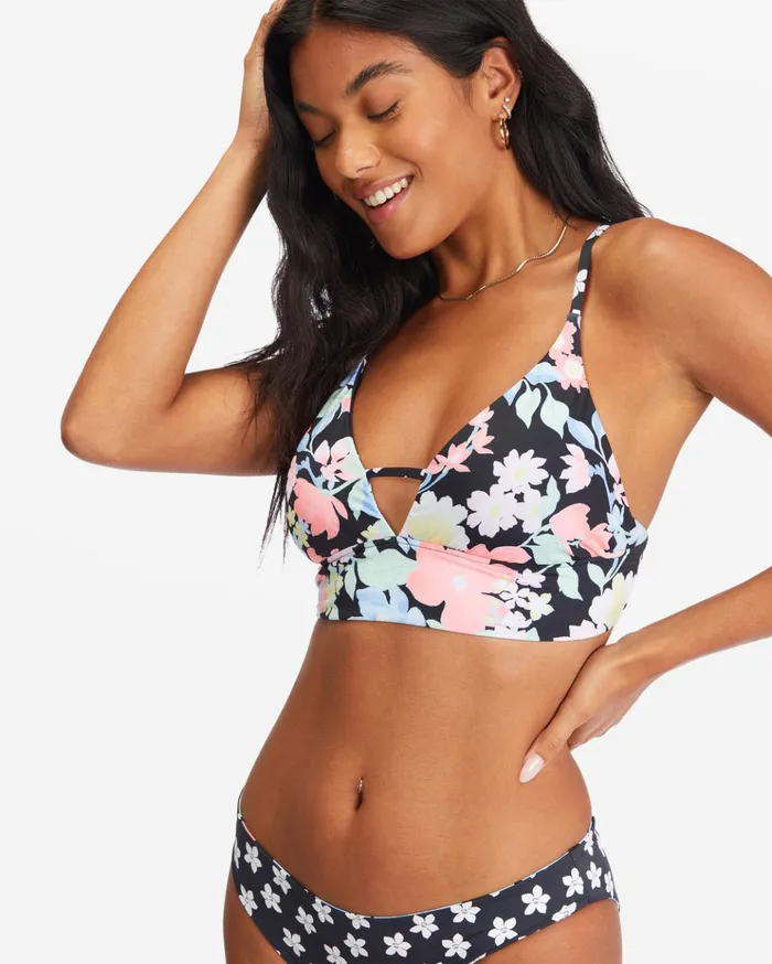 Billabong Feelin Tropical VNeck Cami Reversible Bikini Top Multi Women Bikini Tops Billabong Feelin Tropical VNeck Cami Reversible Bikini Top Multi Women Bikini Tops