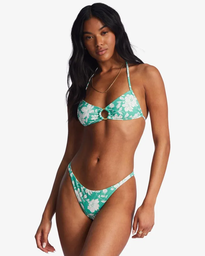 Billabong Field Day Ring Bandeau Bikini Top Sweet Grass Women Bikinis Billabong Field Day Ring Bandeau Bikini Top Sweet Grass Women Bikinis