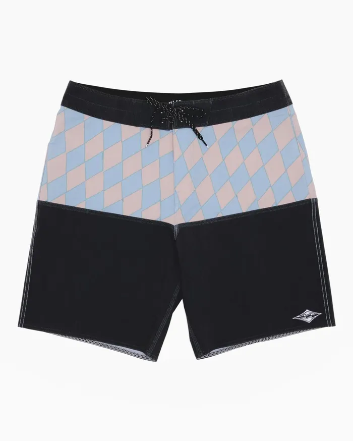Billabong Fifty50 Pro Performance 19quot Boardshorts Blue Haze Men Performance Boardshorts