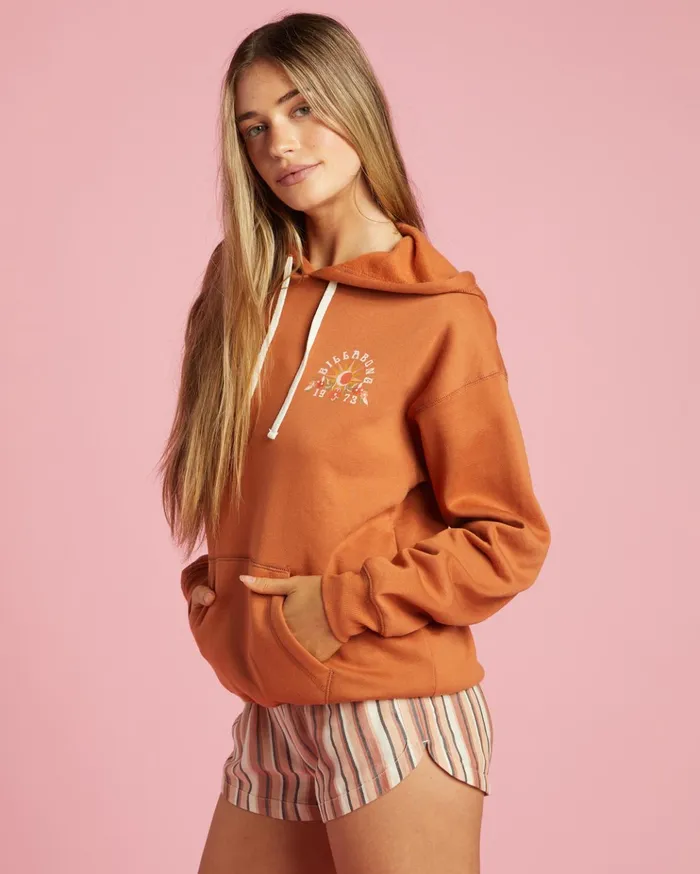 Billabong Free Mind Pullover Hoodie Adobe Women Hoodies and Fleece Billabong Free Mind Pullover Hoodie Adobe Women Hoodies and Fleece