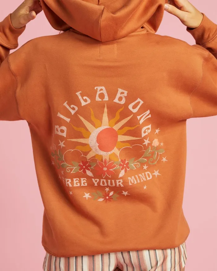 Billabong Free Mind Pullover Hoodie Adobe Women Hoodies and Fleece Billabong Free Mind Pullover Hoodie Adobe Women Hoodies and Fleece