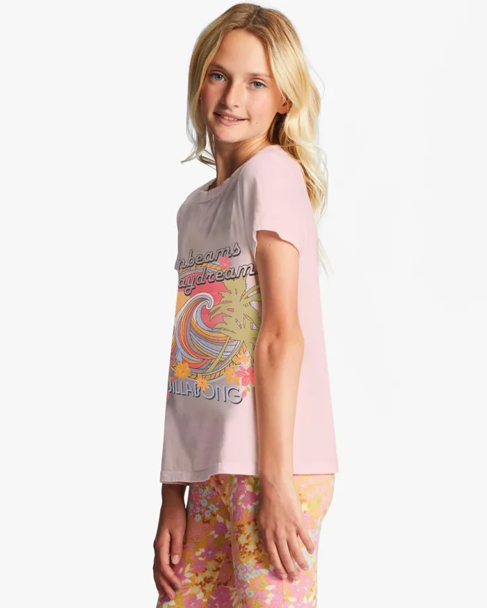 Billabong Girl039s 416 Sunbeam And Day Dream Oversized TShirt Soft Pink Kids Girls039 Tops and Tees Billabong Girl039s 416 Sunbeam And Day Dream Oversized TShirt Soft Pink Kids Girls039 Tops and Tees