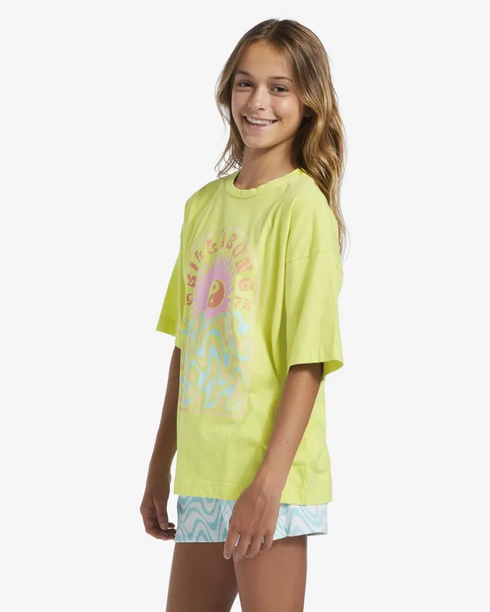 Billabong Girl039s Lost At Sea Oversized TShirt Light Lime Kids Girls039 Tops and Tees Billabong Girl039s Lost At Sea Oversized TShirt Light Lime Kids Girls039 Tops and Tees
