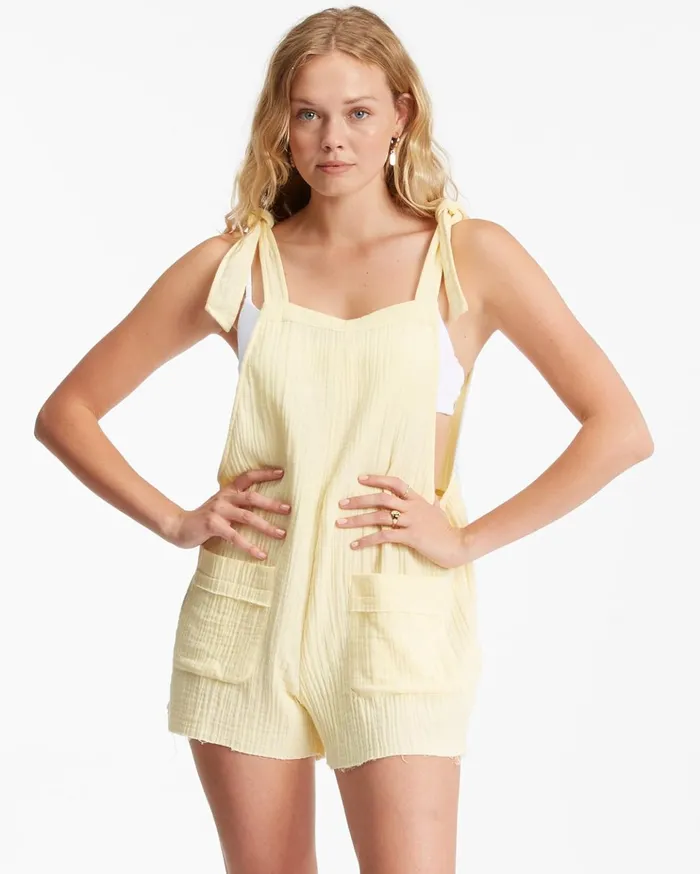 Billabong Girl On The Run Short Romper Pineapple Women Shorts Billabong Girl On The Run Short Romper Pineapple Women Shorts