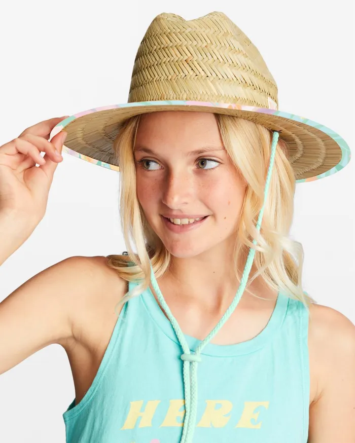 Billabong Girls039 Beach Dayz Lifeguard Hat Light Lagoon Kids Girls039 Hats Billabong Girls039 Beach Dayz Lifeguard Hat Light Lagoon Kids Girls039 Hats