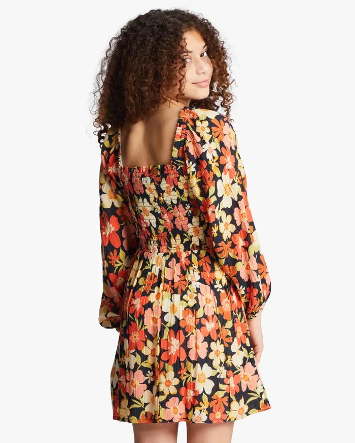 Billabong Girls039 Fall Is Here Long Sleeve Mini Dress Black Multi Kids Girls039 Dresses and Rompers Billabong Girls039 Fall Is Here Long Sleeve Mini Dress Black Multi Kids Girls039 Dresses and Rompers