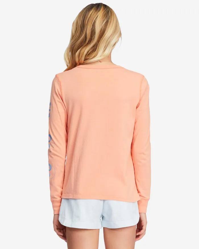 Billabong Girls039 Love Is All Long Sleeve Graphic Boyfriend TShirt Canyon Sunset Kids Girls039 Tops and Tees Billabong Girls039 Love Is All Long Sleeve Graphic Boyfriend TShirt Canyon Sunset Kids Girls039 Tops and Tees
