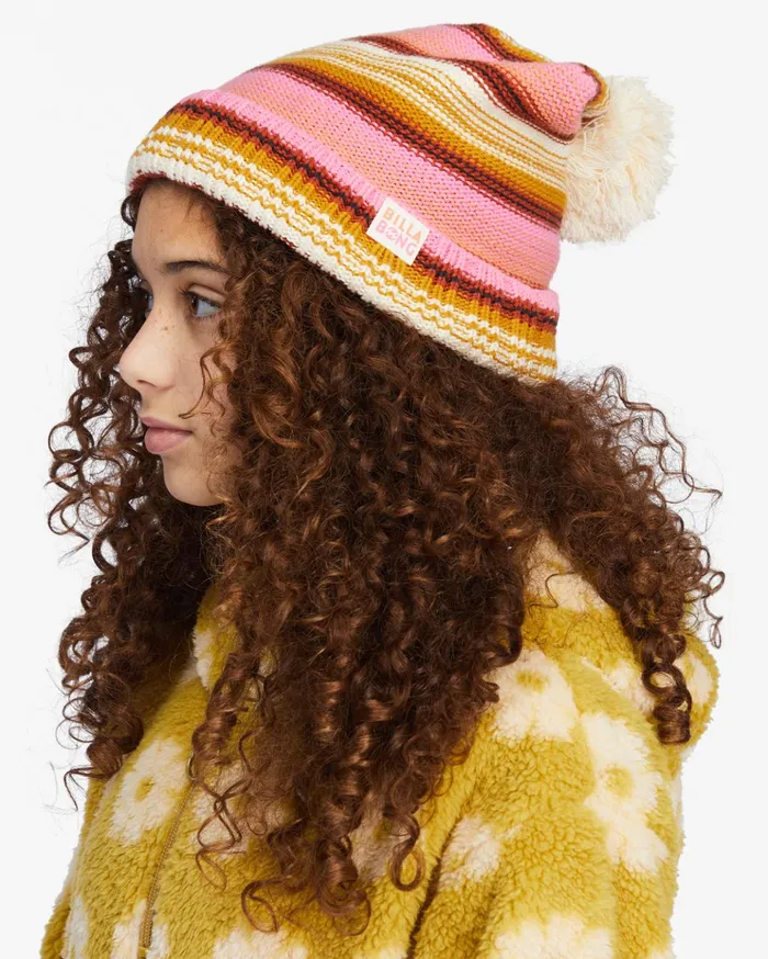 Billabong Girls039 On The Horizon Beanie Pink Skies Kids Girls039 Hats Billabong Girls039 On The Horizon Beanie Pink Skies Kids Girls039 Hats