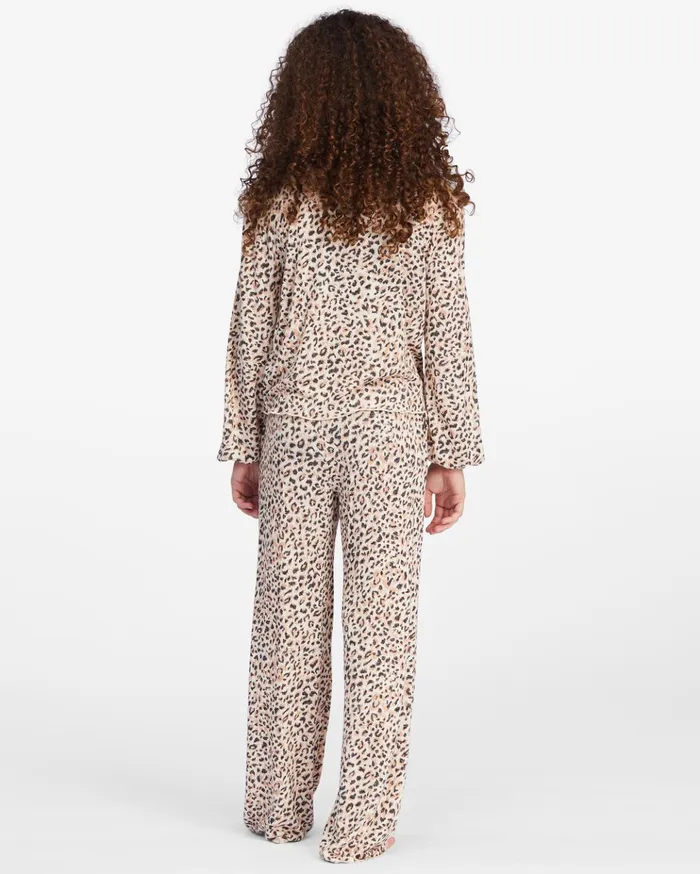 Billabong Girls039 Wide Eyes Knit Pants Animal Kids Girls039 Pants Billabong Girls039 Wide Eyes Knit Pants Animal Kids Girls039 Pants