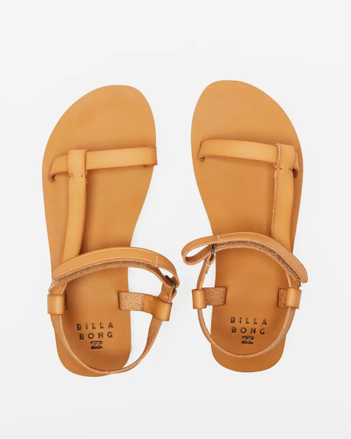 Billabong Goleta Strappy Sandal Tan Women Shoes