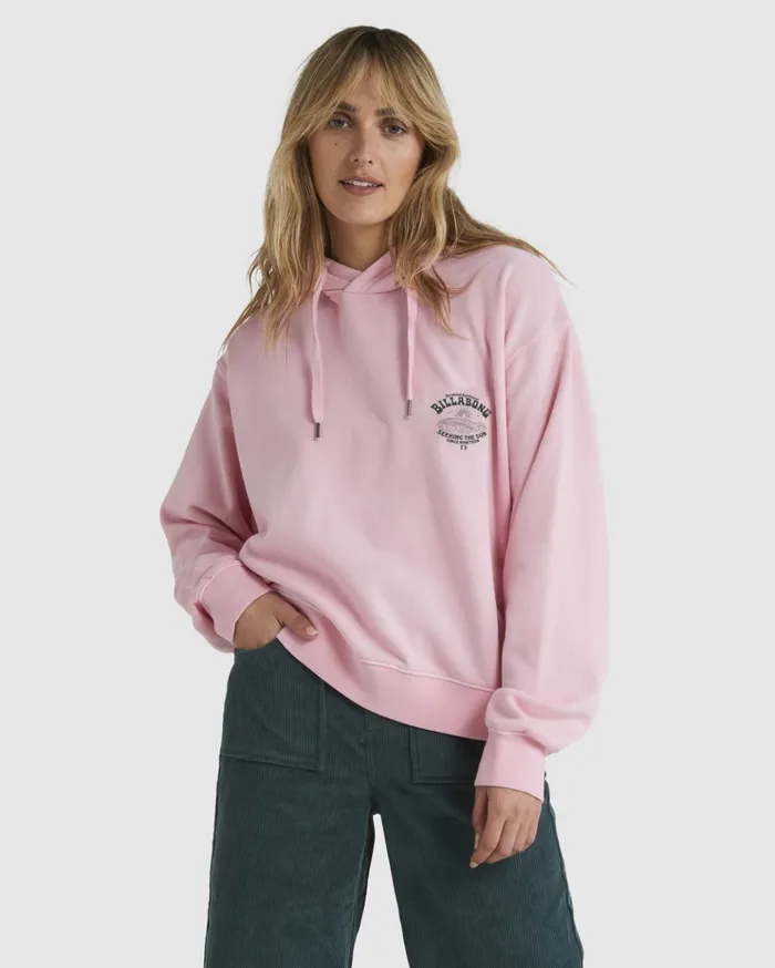 Billabong Good Waves Rio Hoodie Soft Pink Women Hoodies and Fleece Billabong Good Waves Rio Hoodie Soft Pink Women Hoodies and Fleece