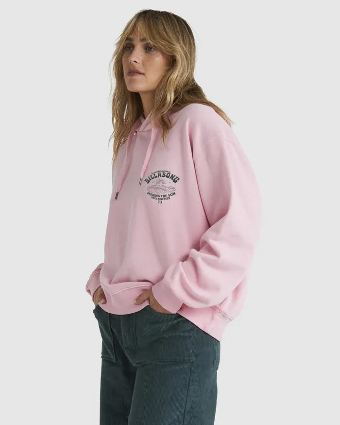 Billabong Good Waves Rio Hoodie Soft Pink Women Hoodies and Fleece Billabong Good Waves Rio Hoodie Soft Pink Women Hoodies and Fleece