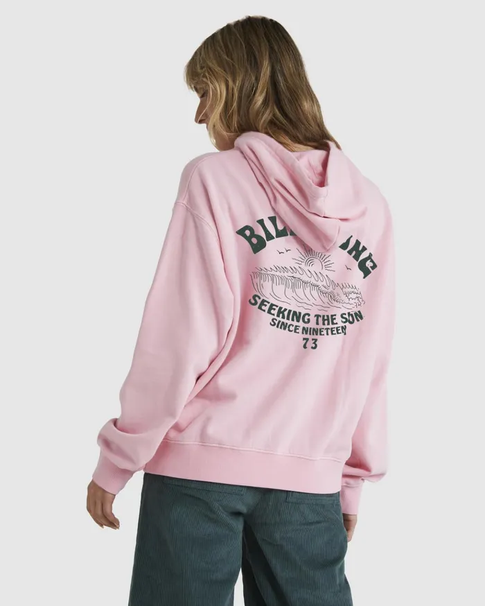 Billabong Good Waves Rio Hoodie Soft Pink Women Hoodies and Fleece Billabong Good Waves Rio Hoodie Soft Pink Women Hoodies and Fleece