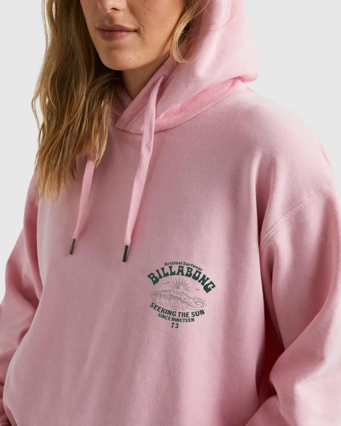 Billabong Good Waves Rio Hoodie Soft Pink Women Hoodies and Fleece Billabong Good Waves Rio Hoodie Soft Pink Women Hoodies and Fleece