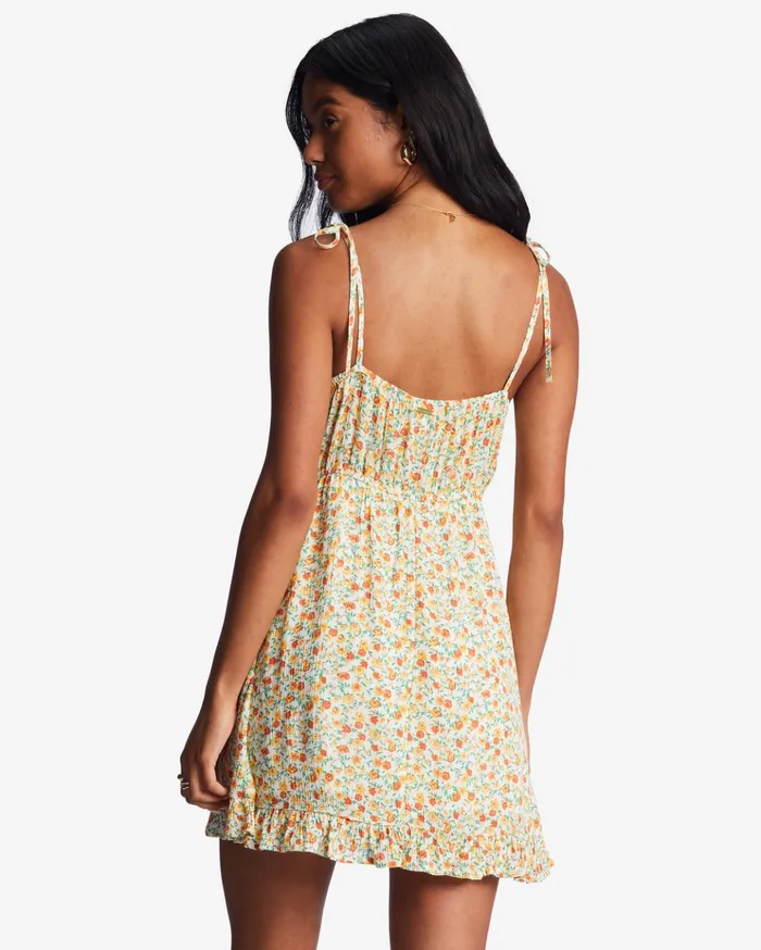 Billabong Heart Breaker Strappy Dress Salt Crystal Women Dresses Billabong Heart Breaker Strappy Dress Salt Crystal Women Dresses
