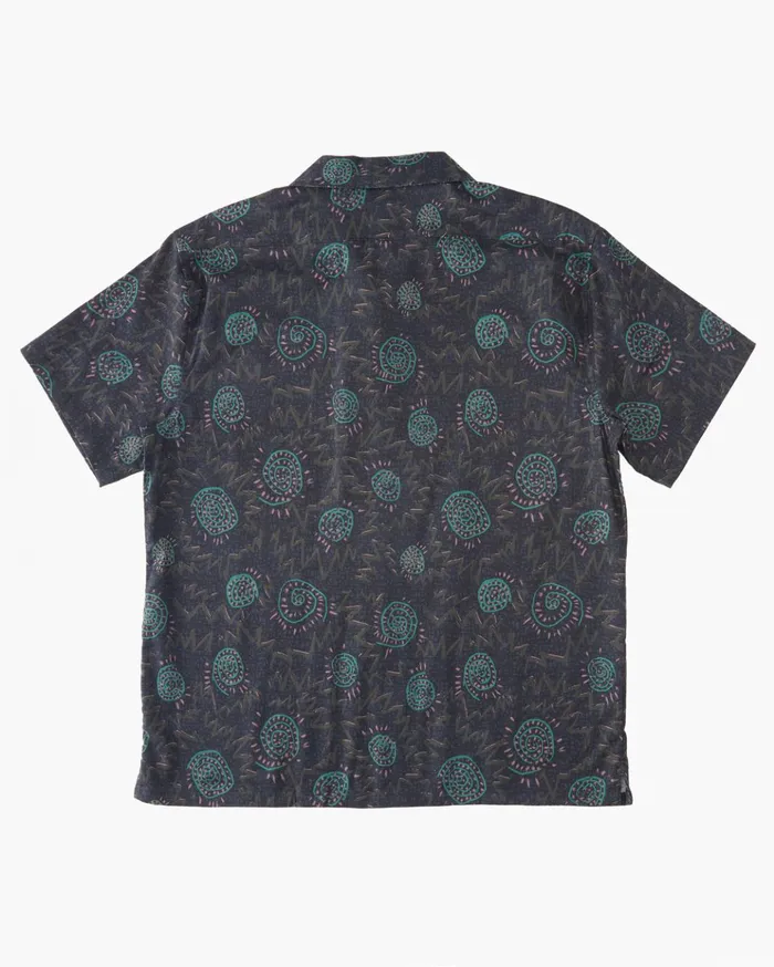 Billabong Hemp Vacay Short Sleeve Shirt Raven Men Shirts Billabong Hemp Vacay Short Sleeve Shirt Raven Men Shirts