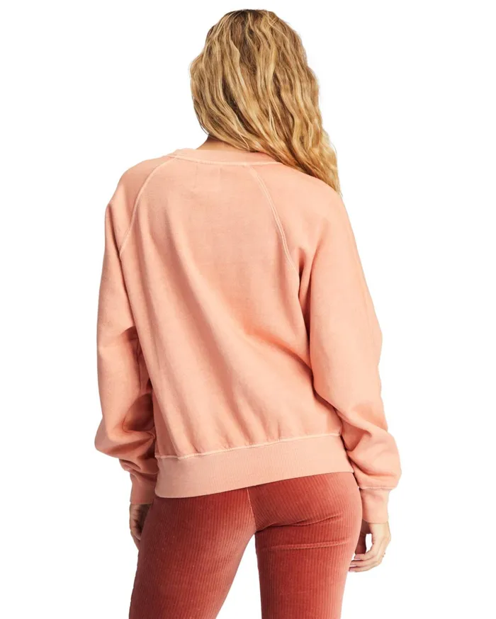 Billabong Here We Go Graphic Crewneck Sweatshirt Canyon Sunset Women Hoodies and Fleece Billabong Here We Go Graphic Crewneck Sweatshirt Canyon Sunset Women Hoodies and Fleece