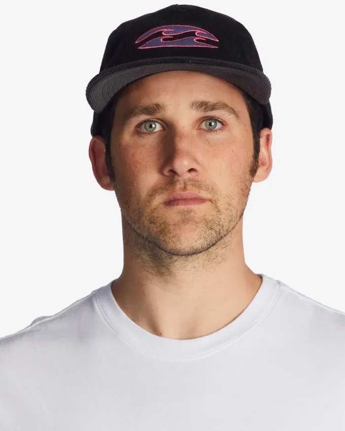 Billabong Heritage Baseball Hat Black Men Hats