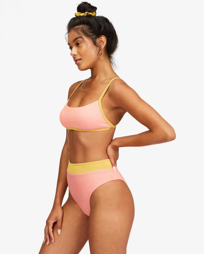 Billabong Hi Life Hi Maui Pant Bikini Bottoms Sunburst Women Solid Swimwear Billabong Hi Life Hi Maui Pant Bikini Bottoms Sunburst Women Solid Swimwear