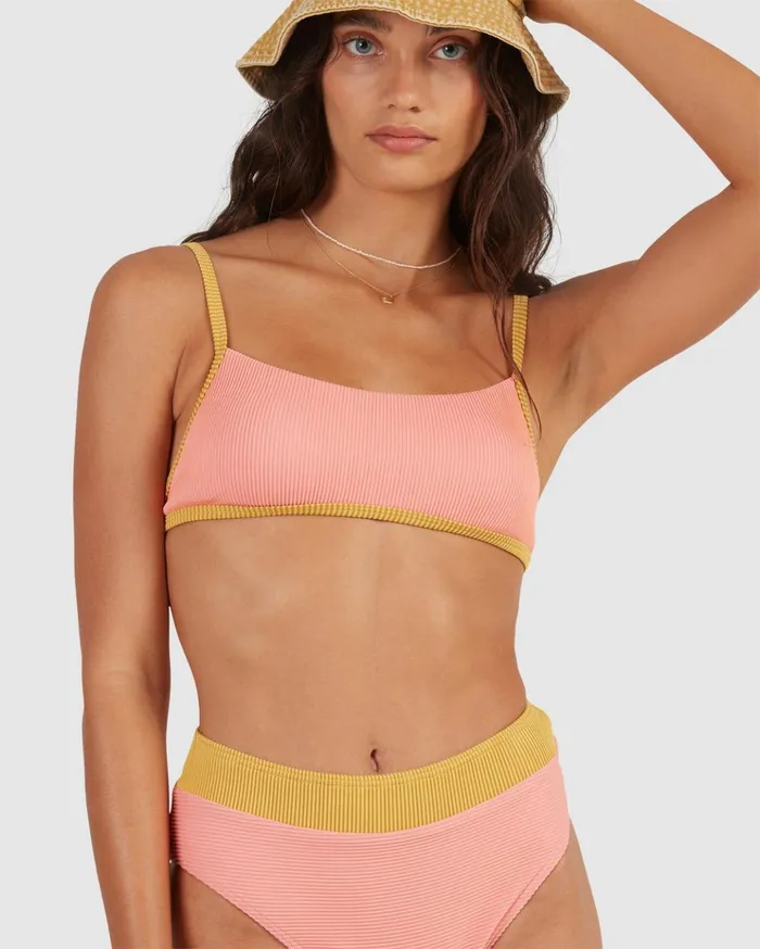 Billabong Hi Life Hi Maui Pant Bikini Bottoms Sunburst Women Solid Swimwear Billabong Hi Life Hi Maui Pant Bikini Bottoms Sunburst Women Solid Swimwear