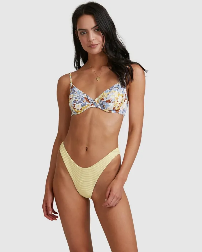 Billabong Hula Moon Nova Bra Bikini Top White Women Bikini Tops Billabong Hula Moon Nova Bra Bikini Top White Women Bikini Tops
