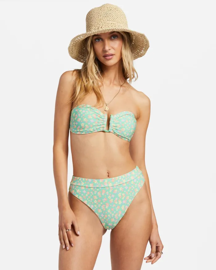 Billabong I Sea You Tanlines Bandeau Bikini Top Spearmint Women Bikinis Billabong I Sea You Tanlines Bandeau Bikini Top Spearmint Women Bikinis