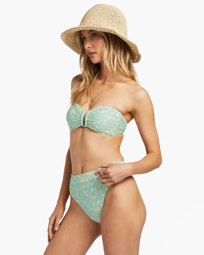 Billabong I Sea You Tanlines Bandeau Bikini Top Spearmint Women Bikinis Billabong I Sea You Tanlines Bandeau Bikini Top Spearmint Women Bikinis