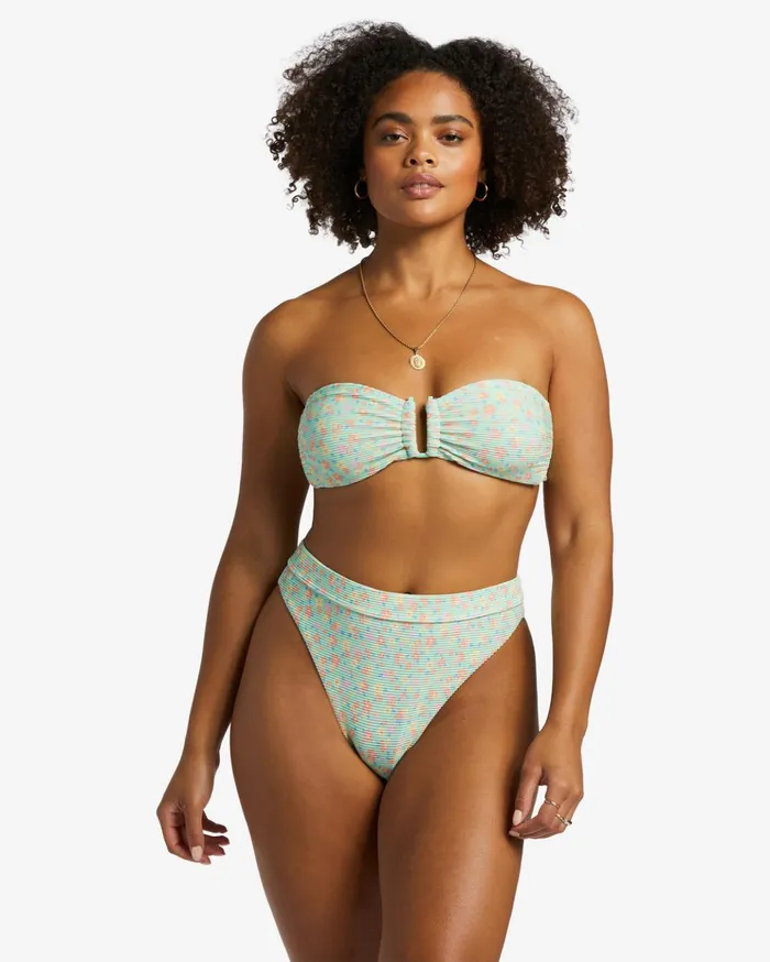Billabong I Sea You Tanlines Bandeau Bikini Top Spearmint Women Bikinis Billabong I Sea You Tanlines Bandeau Bikini Top Spearmint Women Bikinis