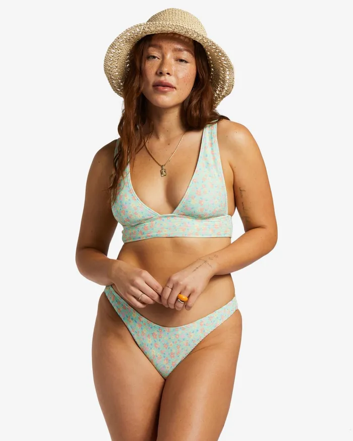 Billabong I Sea You Tanlines Plunge Bikini Top Spearmint Women Bikinis Billabong I Sea You Tanlines Plunge Bikini Top Spearmint Women Bikinis
