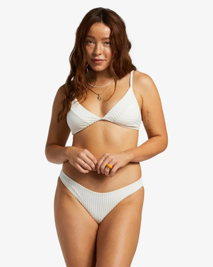 Billabong In The Loop Fixed Triangle Bikini Top Salt Crystal Women Bikinis Billabong In The Loop Fixed Triangle Bikini Top Salt Crystal Women Bikinis