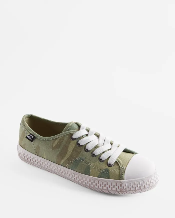 Billabong Indie Canvas Shoes Camo Women Shoes