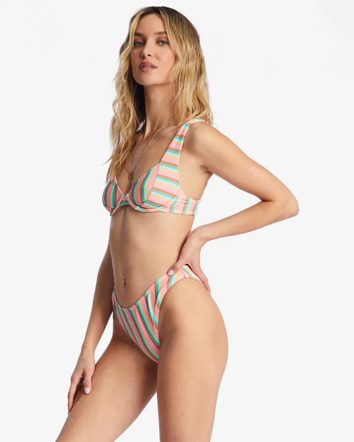 Billabong Island Glow Tanlines Emma Underwired Bikini Top Multi Women Bikinis Billabong Island Glow Tanlines Emma Underwired Bikini Top Multi Women Bikinis