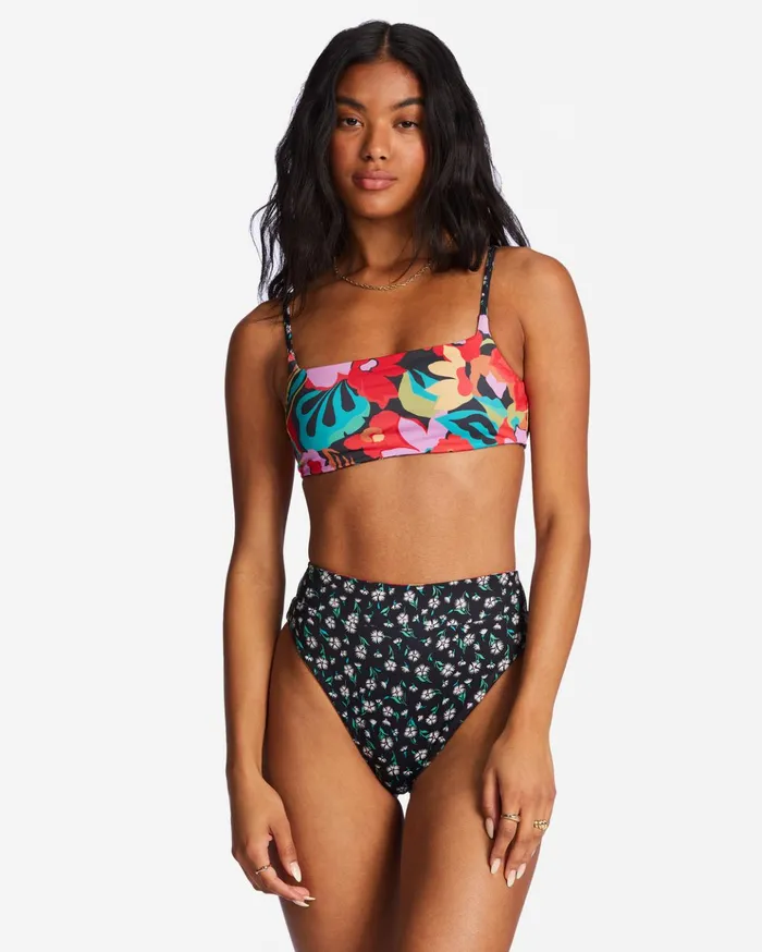 Billabong Islands Away Rev Zoe Reversible Crop Bikini Top Multi Women Bikinis Billabong Islands Away Rev Zoe Reversible Crop Bikini Top Multi Women Bikinis