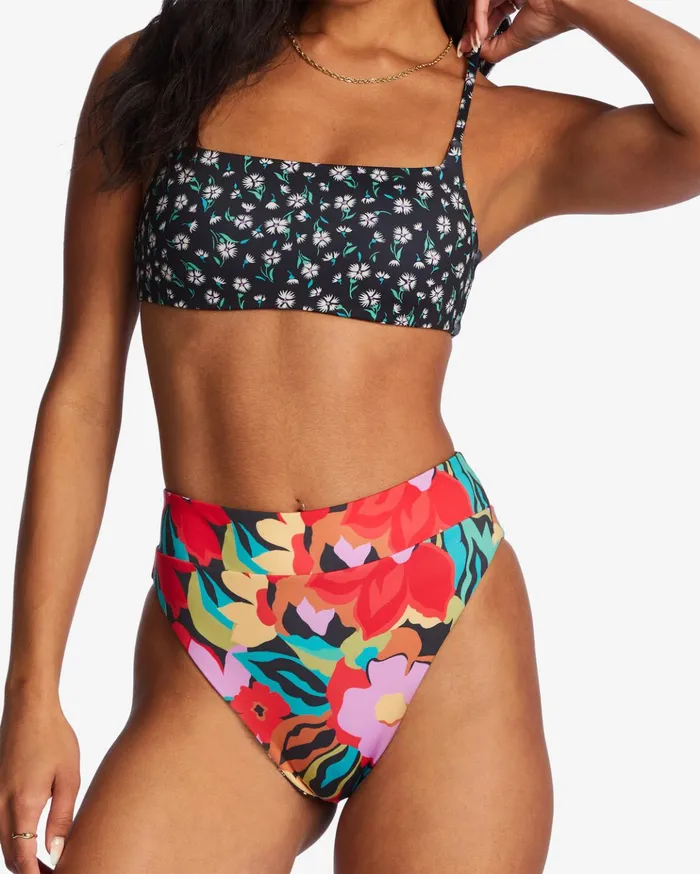 Billabong Islands Away Rev Zoe Reversible Crop Bikini Top Multi Women Bikinis Billabong Islands Away Rev Zoe Reversible Crop Bikini Top Multi Women Bikinis