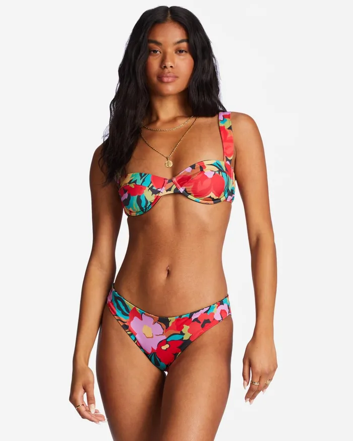 Billabong Islands Away Underwired Bikini Top Multi Women Bikinis Billabong Islands Away Underwired Bikini Top Multi Women Bikinis