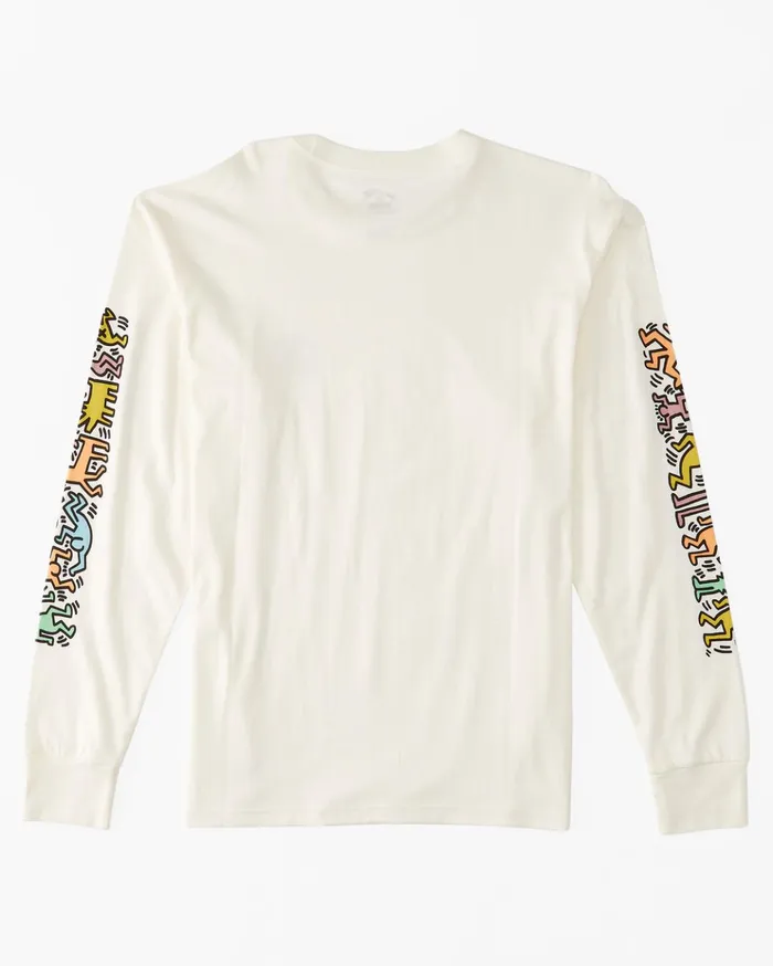 Billabong Jam Long Sleeve TShirt Off White Men TShirts Billabong Jam Long Sleeve TShirt Off White Men TShirts