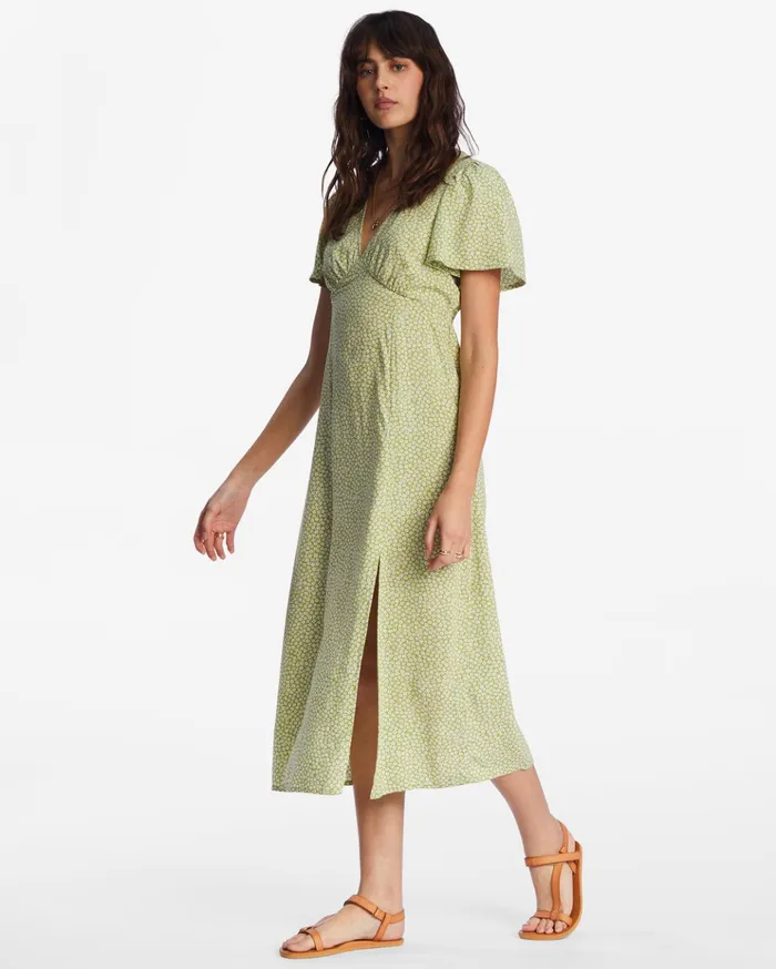 Billabong Jet Set Midi Dress Moss Meadow Women Dresses Billabong Jet Set Midi Dress Moss Meadow Women Dresses