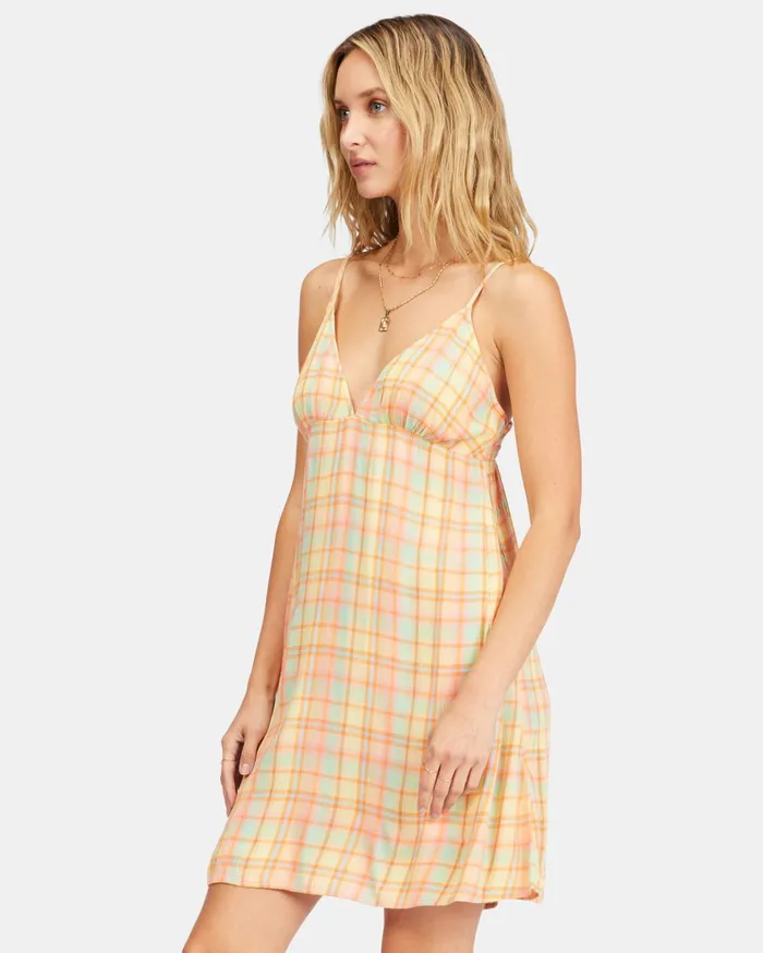 Billabong Just Add Sun Mini Slip Dress Multi Women Dresses Billabong Just Add Sun Mini Slip Dress Multi Women Dresses