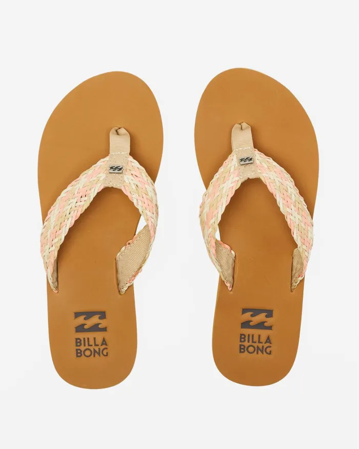 Billabong Kai Braided Sandals Melon Women Shoes