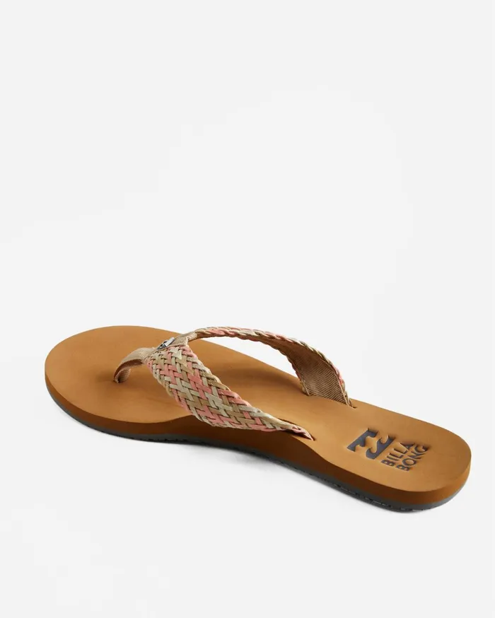 Billabong Kai Braided Sandals Melon Women Shoes Billabong Kai Braided Sandals Melon Women Shoes