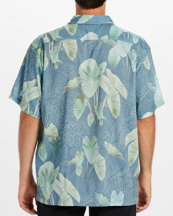 Billabong Kamea Sundays Island Short Sleeve Shirt Steel Blue Men Shirts Billabong Kamea Sundays Island Short Sleeve Shirt Steel Blue Men Shirts