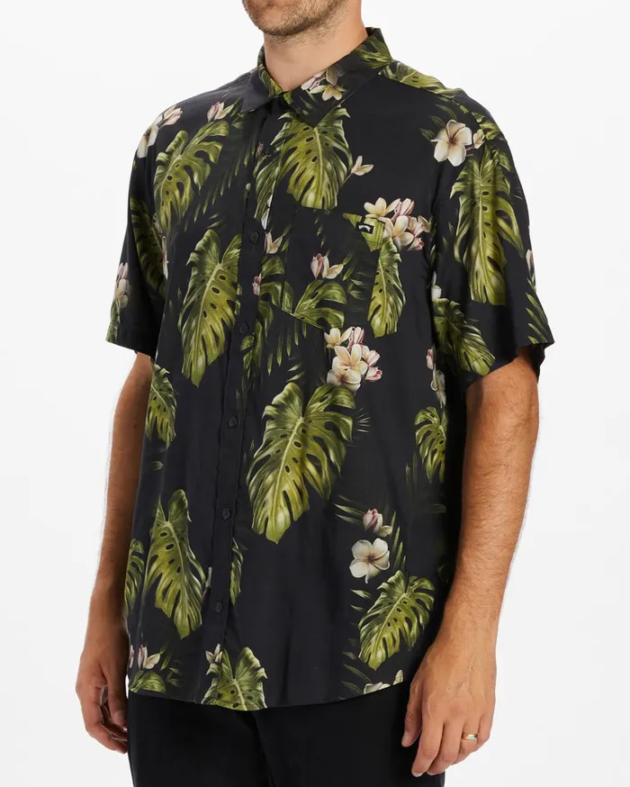 Billabong Kamea Sundays Short Sleeve Shirt Jungle Men Shirts Billabong Kamea Sundays Short Sleeve Shirt Jungle Men Shirts