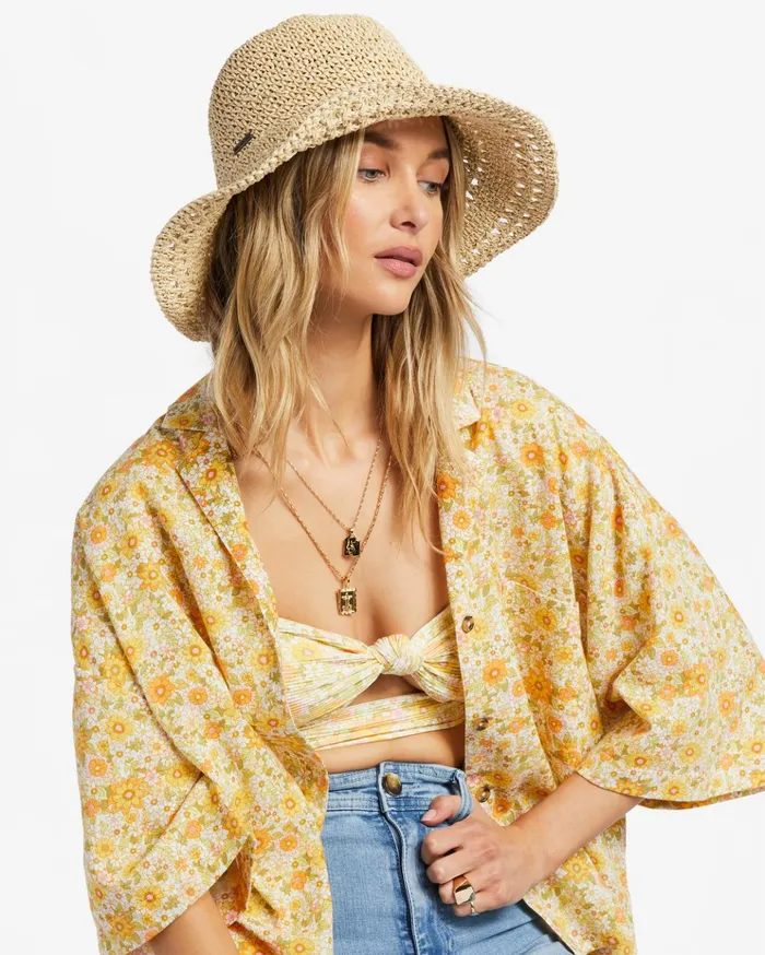 Billabong Keep Ur Cool Sun Hat Natural Women Hats and Beanies Billabong Keep Ur Cool Sun Hat Natural Women Hats and Beanies