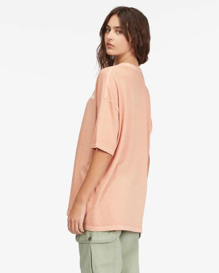 Billabong Land Of Milk And Honey Boyfriend TShirt Stone Rose Women Graphic Tees and Tanks Billabong Land Of Milk And Honey Boyfriend TShirt Stone Rose Women Graphic Tees and Tanks