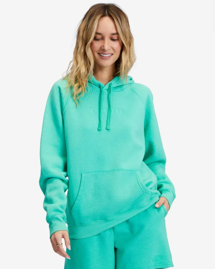 Billabong Legacy 20 Oversized Hoodie Tropical Green Women Hoodies and Fleece Billabong Legacy 20 Oversized Hoodie Tropical Green Women Hoodies and Fleece