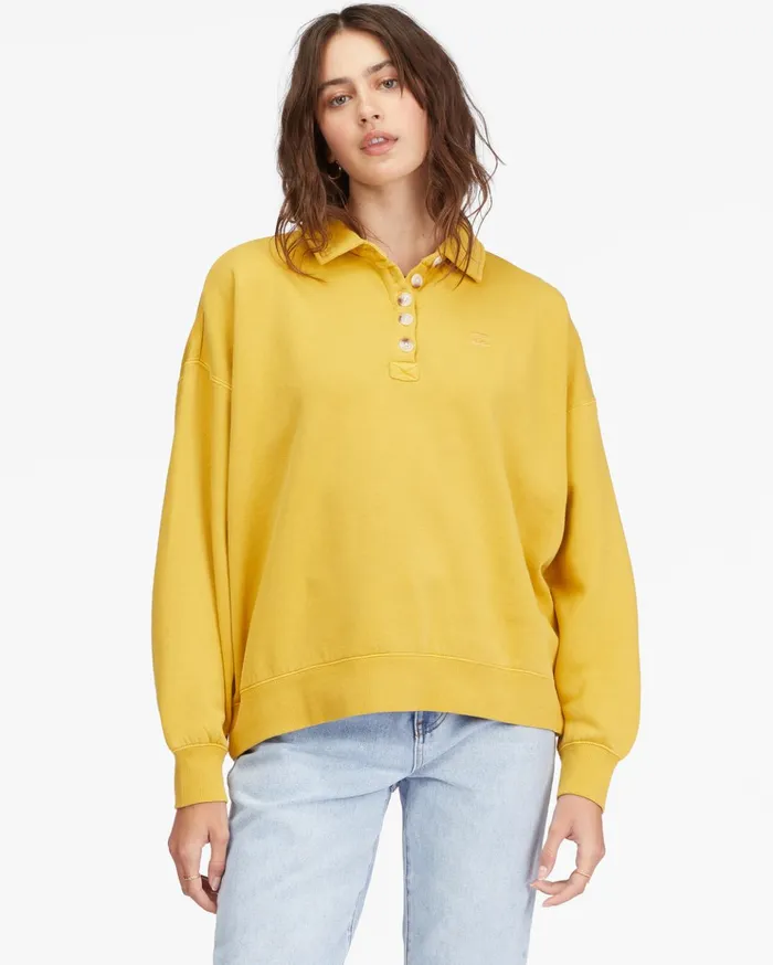 Billabong Lost Time Pullover Sweatshirt Golden Touch Women Hoodies and Fleece Billabong Lost Time Pullover Sweatshirt Golden Touch Women Hoodies and Fleece