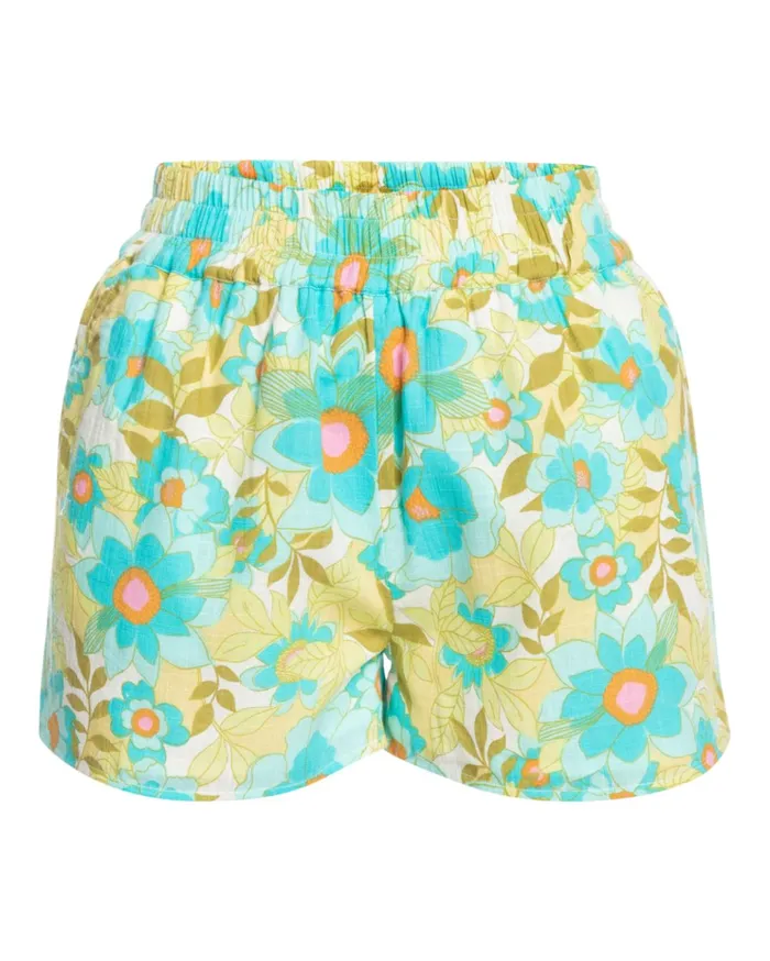 Billabong Love To Lounge Elastic Waist Shorts Ocean Eyes Women Essentials Billabong Love To Lounge Elastic Waist Shorts Ocean Eyes Women Essentials
