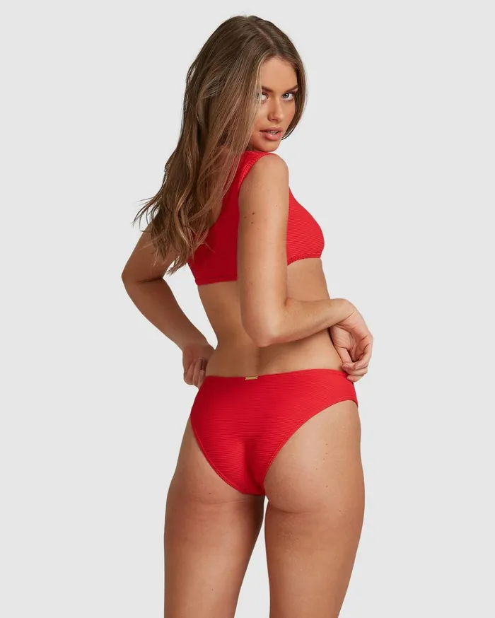 Billabong Lovedays Bondi Bikini Bottoms 8211 Steph Claire Smith Fiesta Red Women Solid Swimwear Billabong Lovedays Bondi Bikini Bottoms 8211 Steph Claire Smith Fiesta Red Women Solid Swimwear